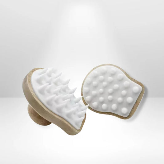 une brosse dermatologique pour cuir chevelu