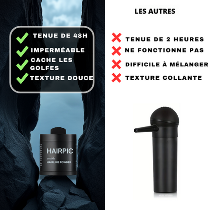 Poudre de remplissage capillaire