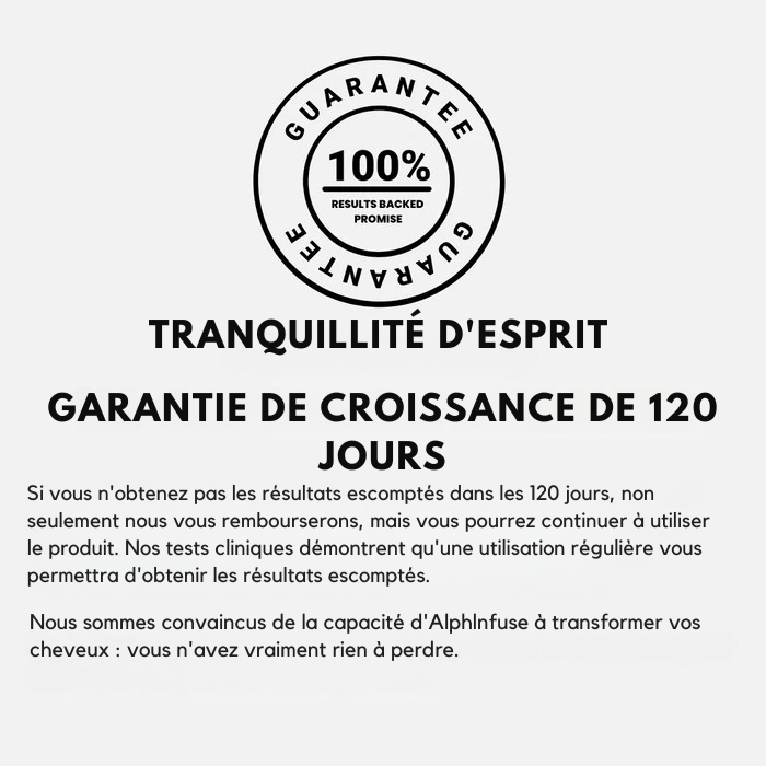 Système de repousse des cheveux AlphaInfuse™