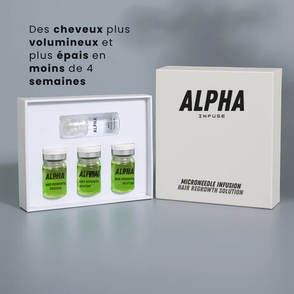 Système de repousse des cheveux AlphaInfuse™