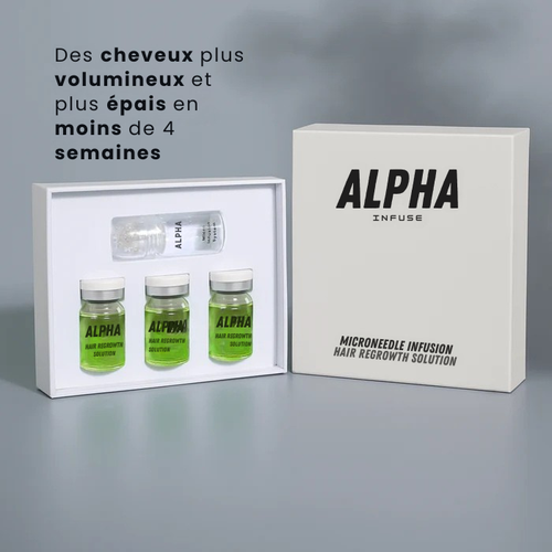 Système de repousse des cheveux AlphaInfuse™